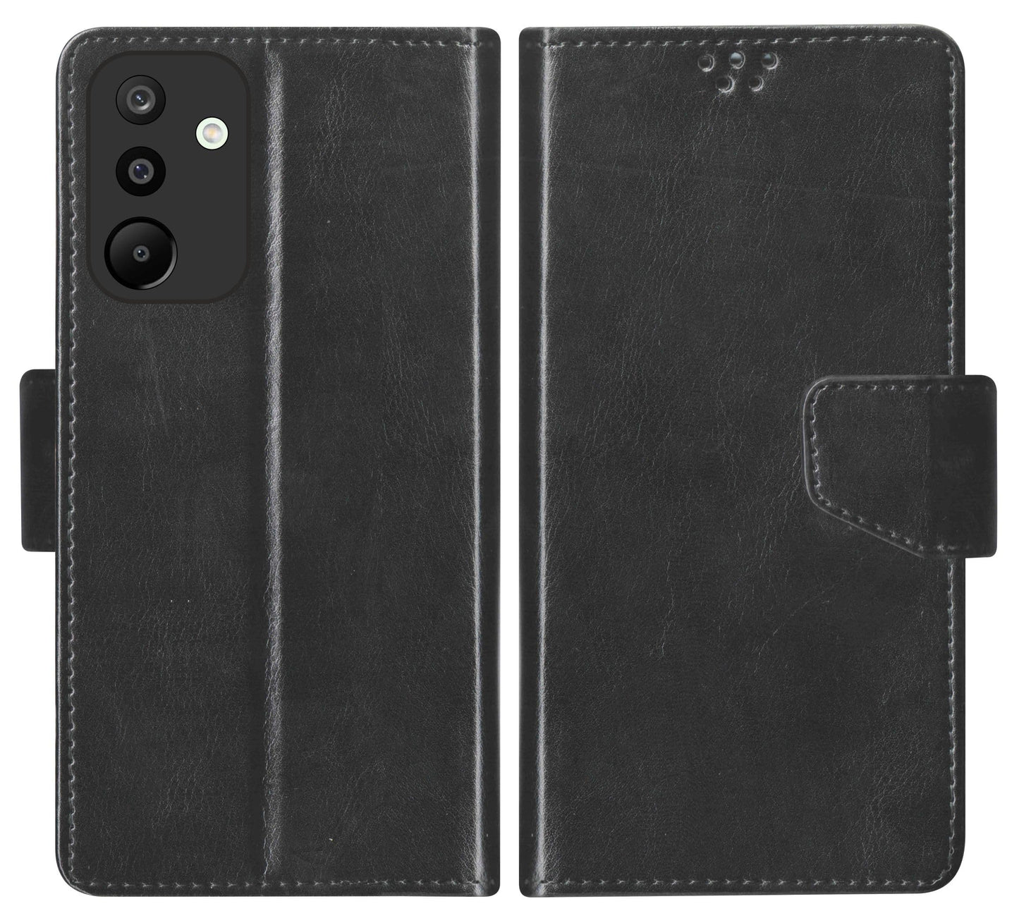 SBMS Flip Cover for Samsung Galaxy M36 5G / Samsung Galaxy F36 5G Back Cover Case with Magnatic Closure | Inbuilt Stand | Card & Money Pocket (MultiGreen)