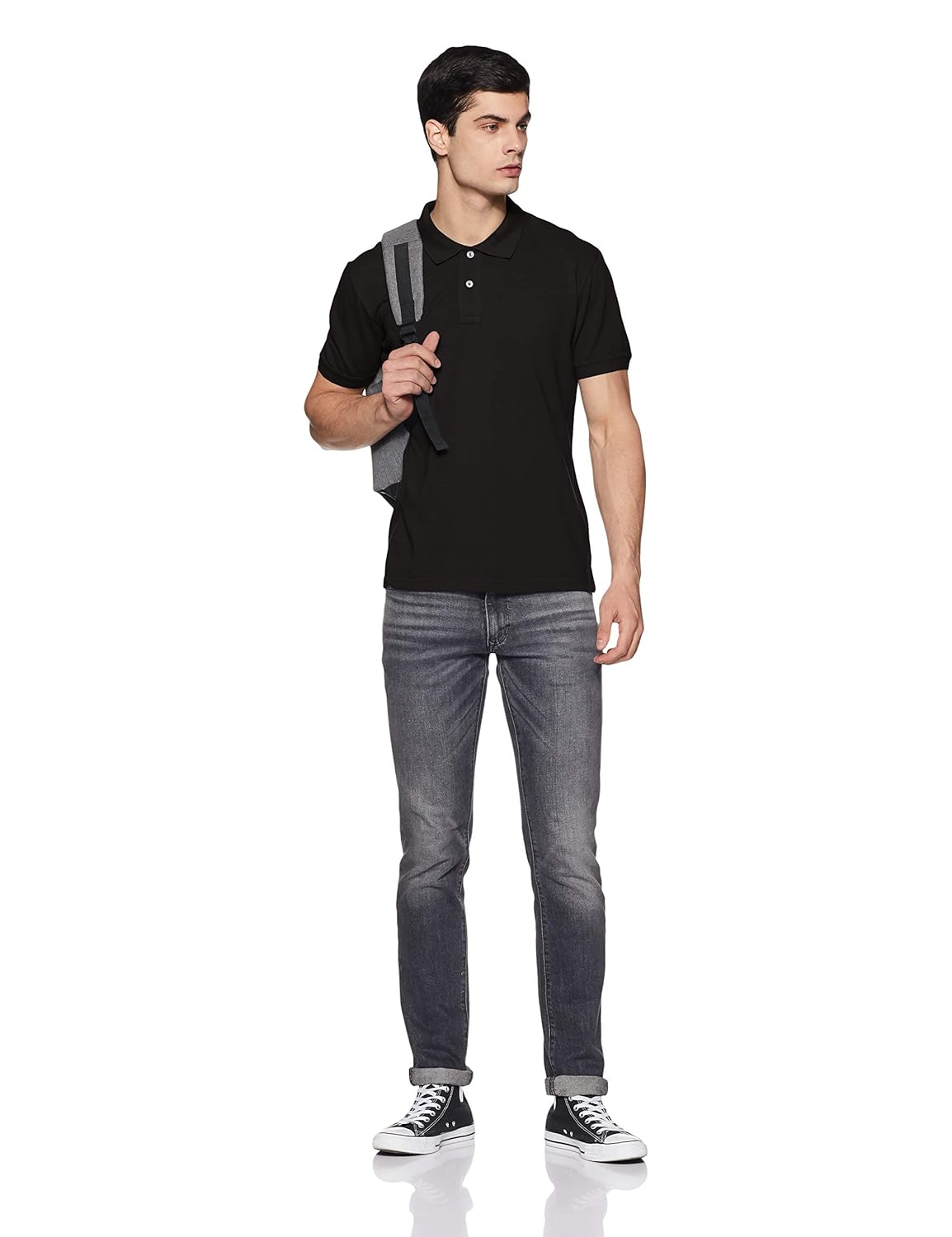 Allen Solly Men's Cotton Regular Fit Polo T-Shirt
