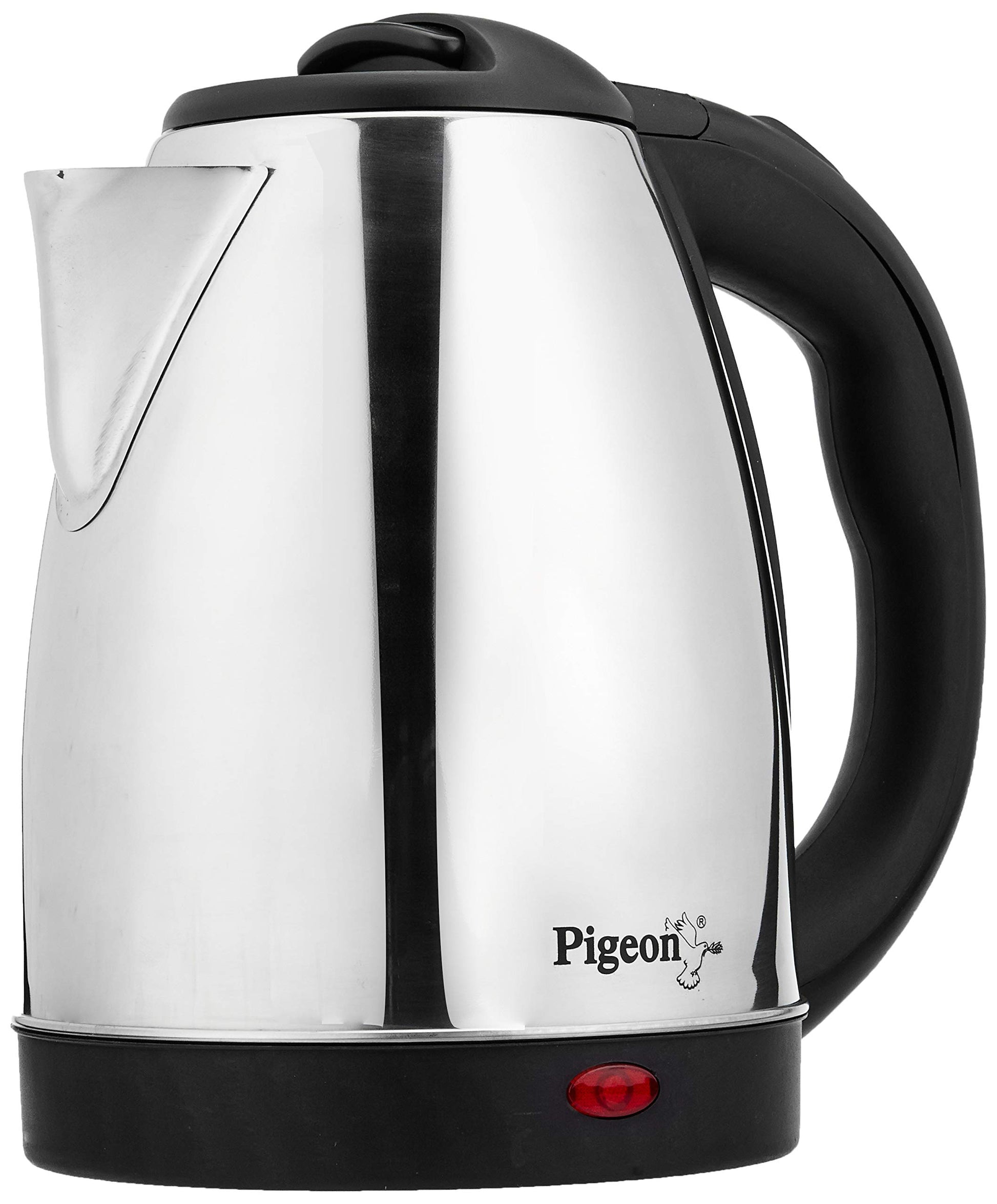 Pigeon by Stovekraft Amaze Plus Electric Kettle (14289) with Stainless Steel Body, 1.5 litre, used for boiling Water, making tea and coffee, instant noodles, soup etc. (Silver)