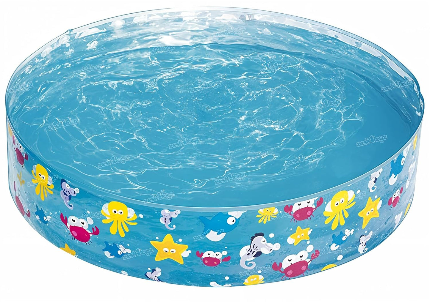 Zest 4 Toyz Swimming Pool for Kids Baby Adult Aquababes Bathtub for Indoor Outdoor Play (4 Feet)