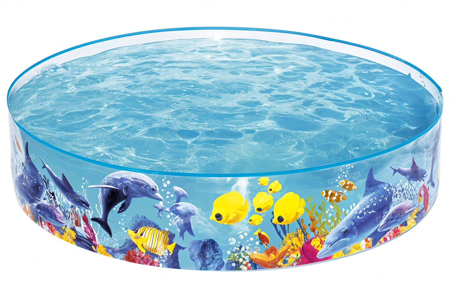 Zest 4 Toyz Swimming Pool for Kids Baby Adult Aquababes Bathtub for Indoor Outdoor Play (4 Feet)