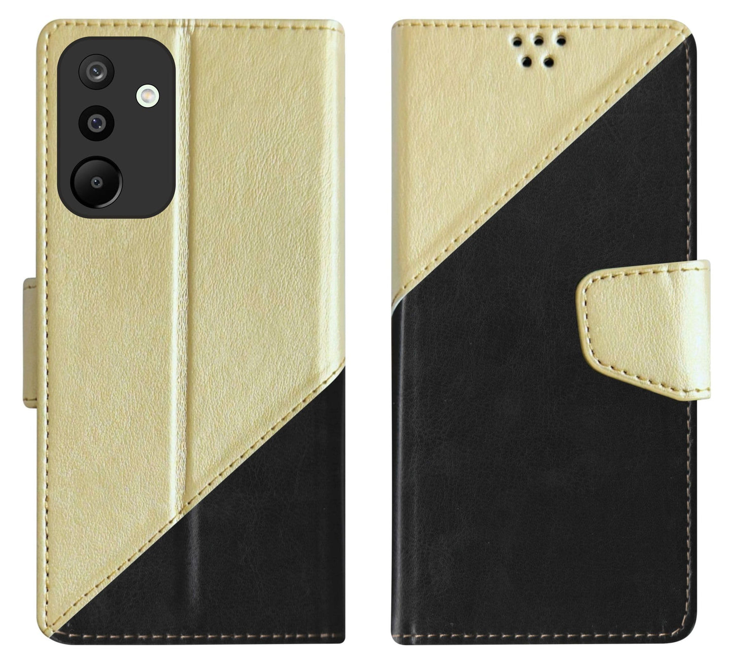 SBMS Flip Cover for Samsung Galaxy M36 5G / Samsung Galaxy F36 5G Back Cover Case with Magnatic Closure | Inbuilt Stand | Card & Money Pocket (MultiGreen)