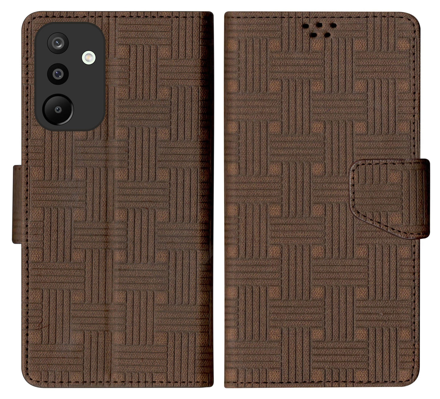SBMS Flip Cover for Samsung Galaxy M36 5G / Samsung Galaxy F36 5G Back Cover Case with Magnatic Closure | Inbuilt Stand | Card & Money Pocket (MultiGreen)